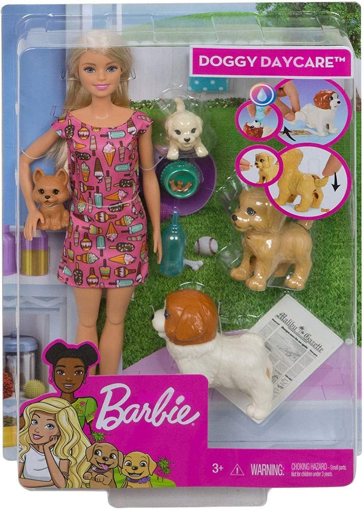 Barbie FXH08 Doggy Daycare Doll - TOYBOX Toy Shop