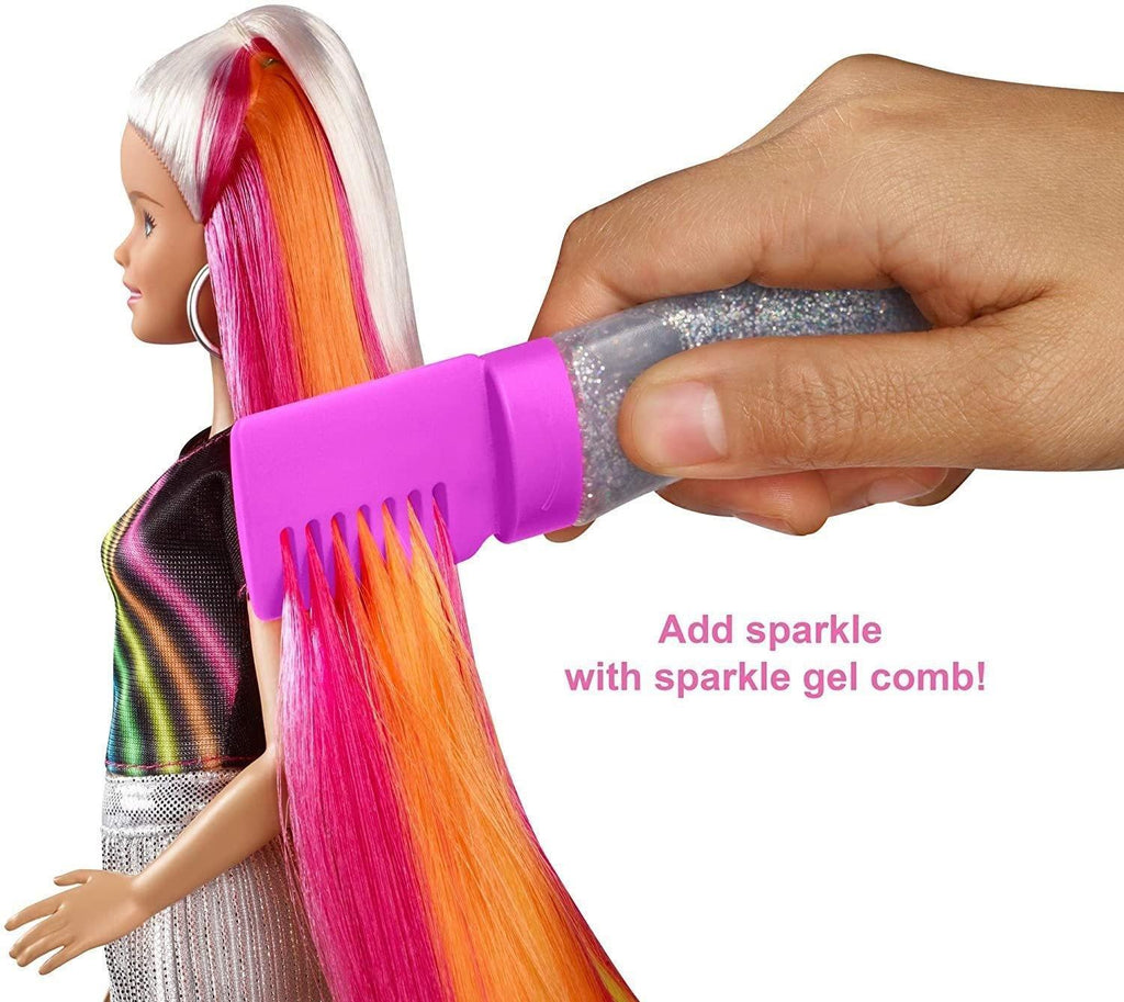 Barbie FXN96 Rainbow Sparkle Hair Doll - TOYBOX Toy Shop