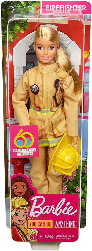 Barbie GFX29 Limited Edition - 60th Anniversary Careers Dolls - Firefighter - TOYBOX Toy Shop