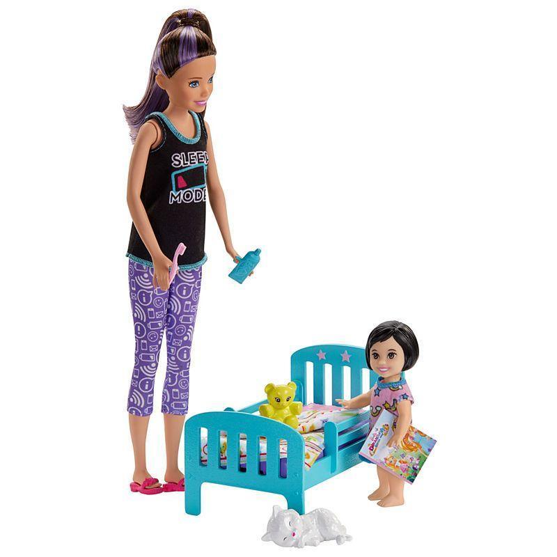 Barbie GHV88 Skipper Babysitter Bedtime Playset - TOYBOX Toy Shop
