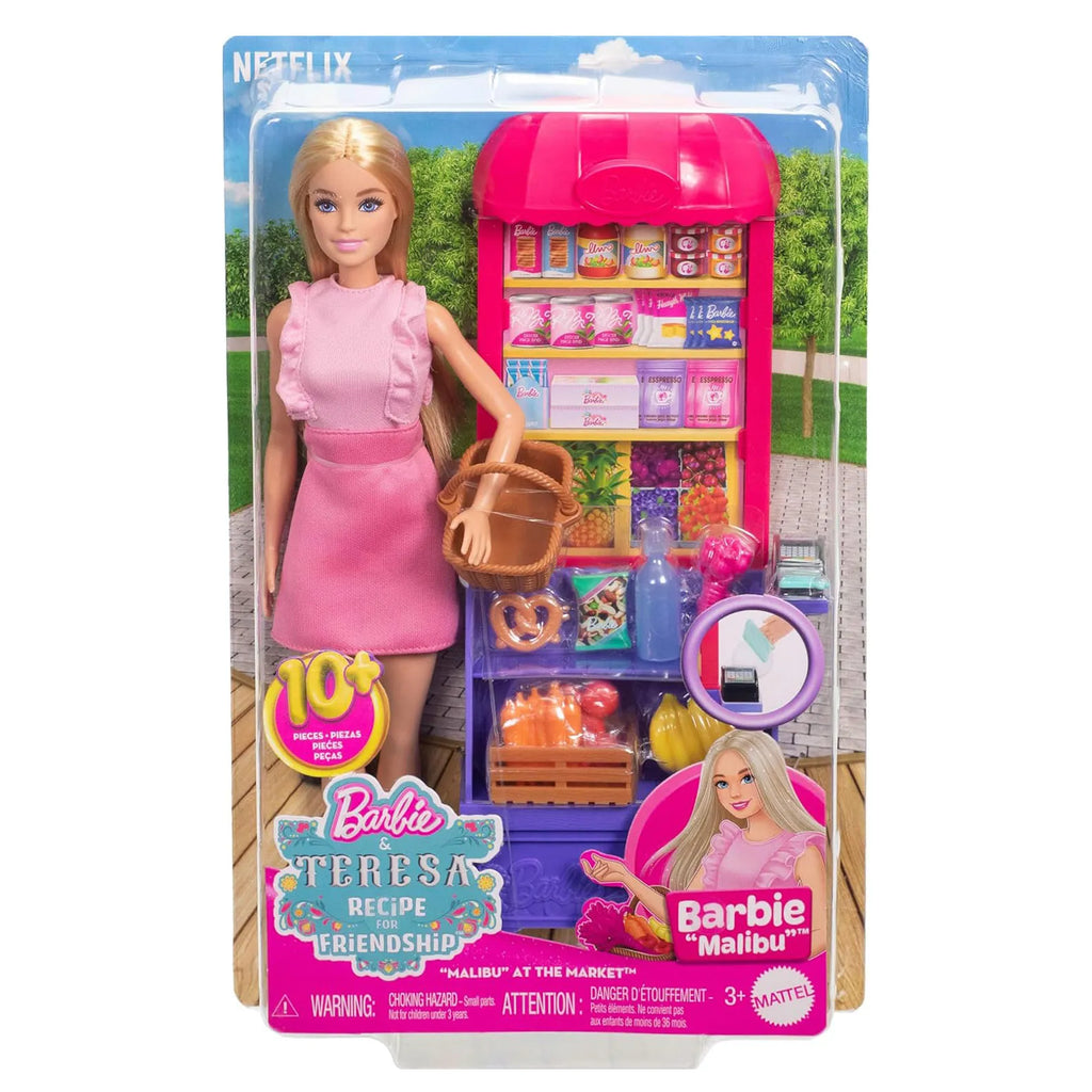 Barbie Malibu At The Market Playset
