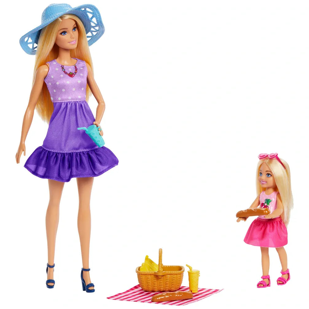 Barbie Malibu Barbie & Chelsea 2 Pack