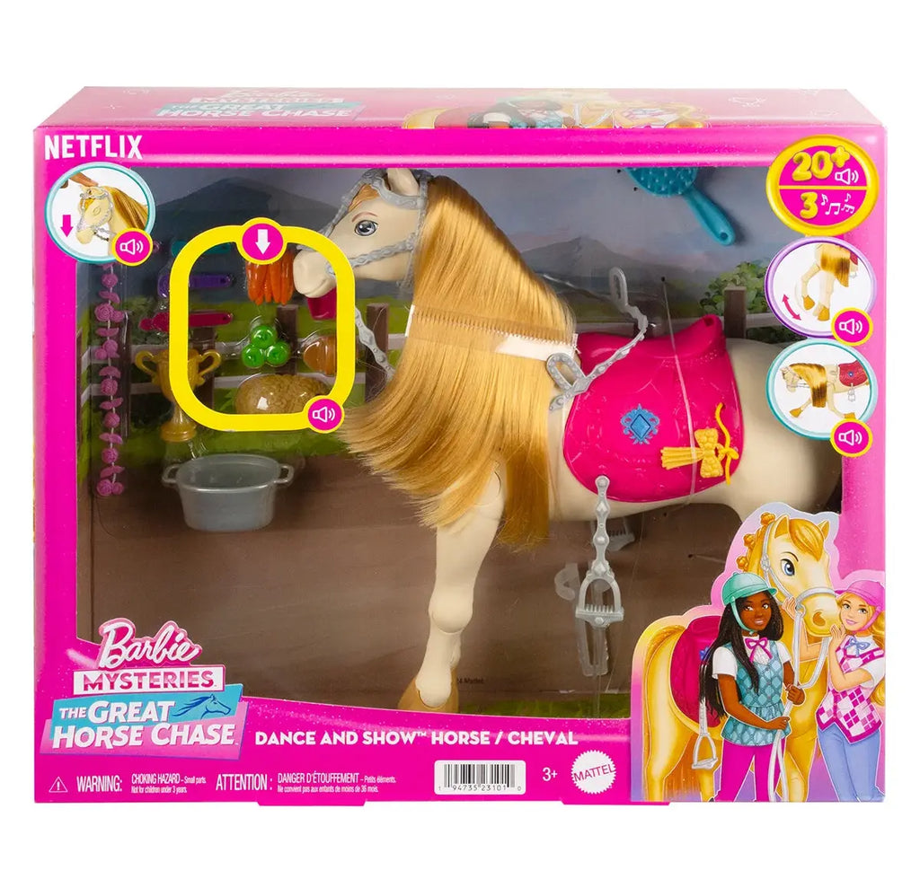Barbie Mysteries Dance and Show Horse - TOYBOX Toy Shop