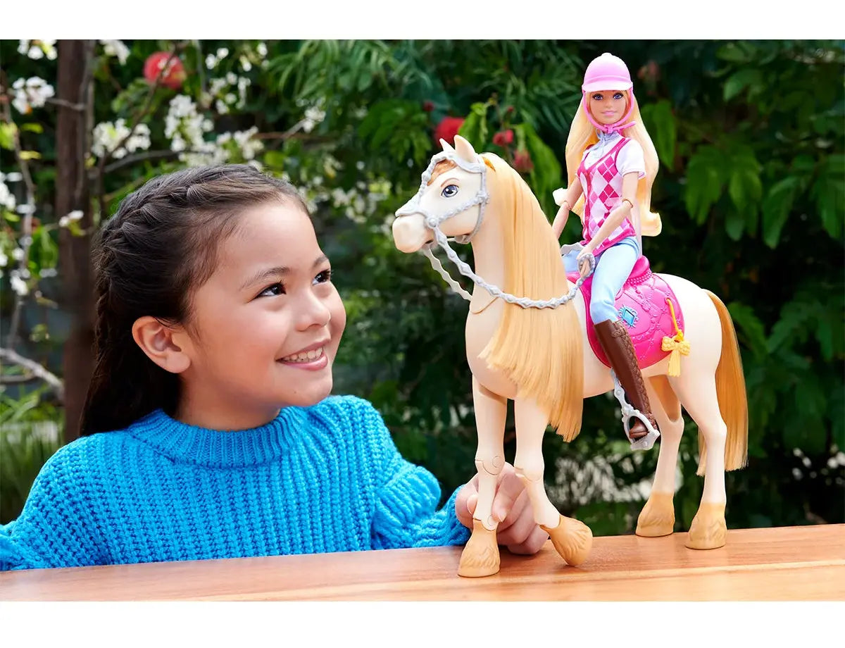 Dancing barbie horse sales