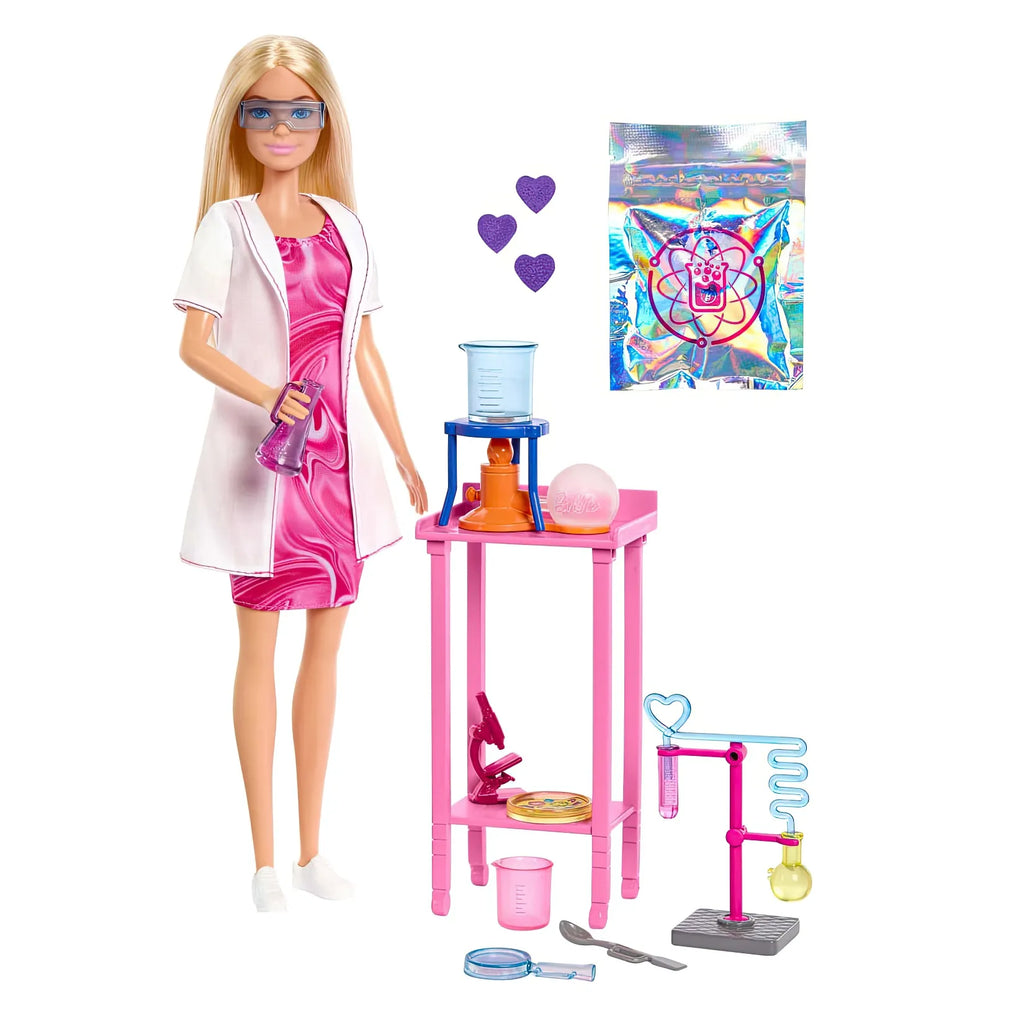 Barbie Scientist Doll and Accessories Playset