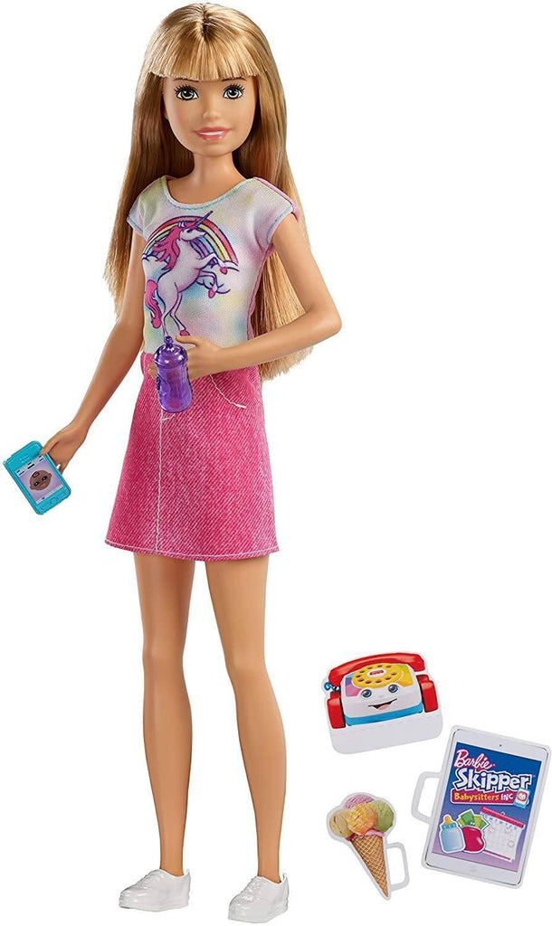 Barbie Skipper Babysitters Doll and Accessories, Multi-Colour - TOYBOX Toy Shop