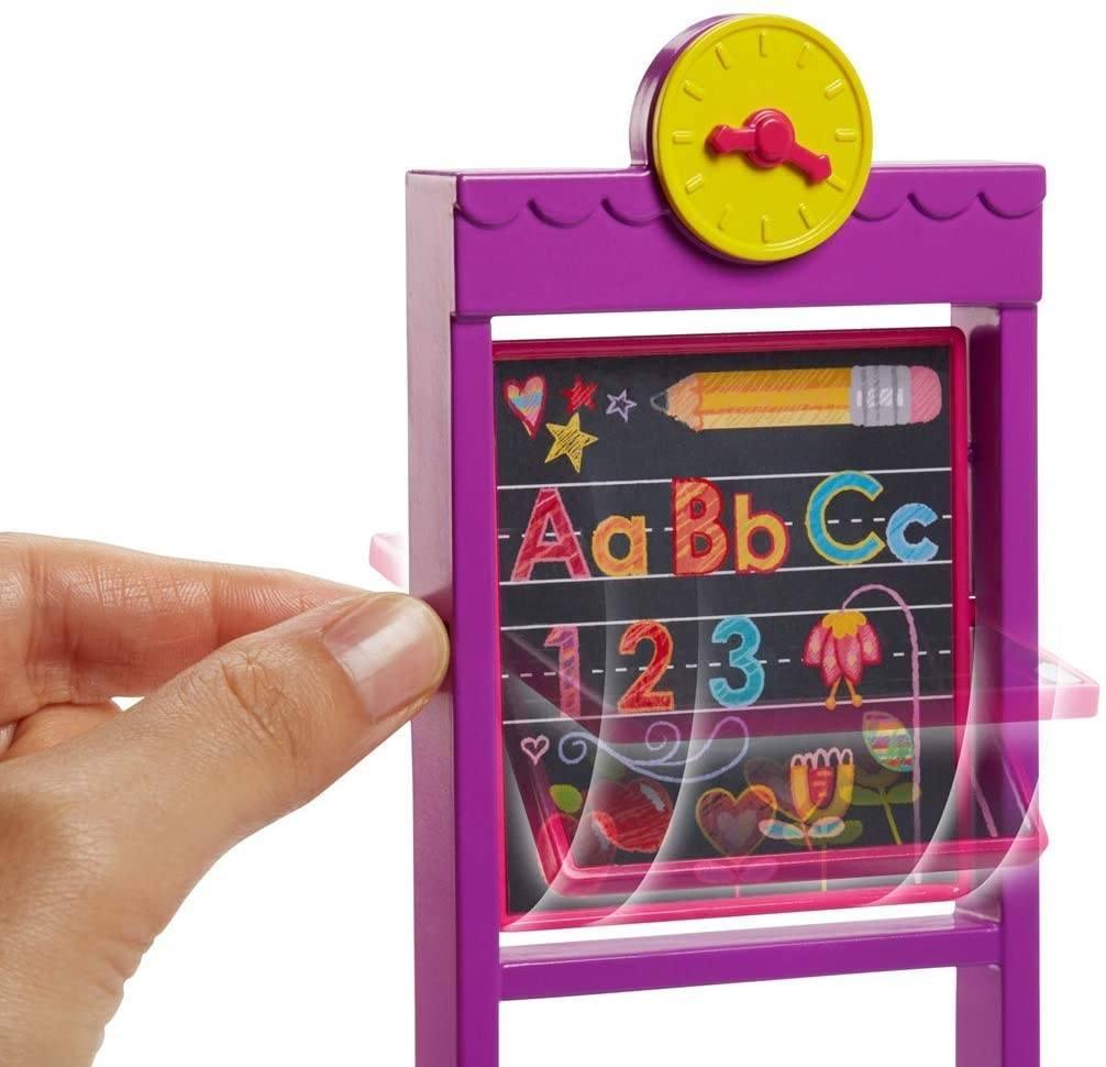 Barbie Teacher Doll with Flipping Blackboard Playset FJB30 - TOYBOX Toy Shop