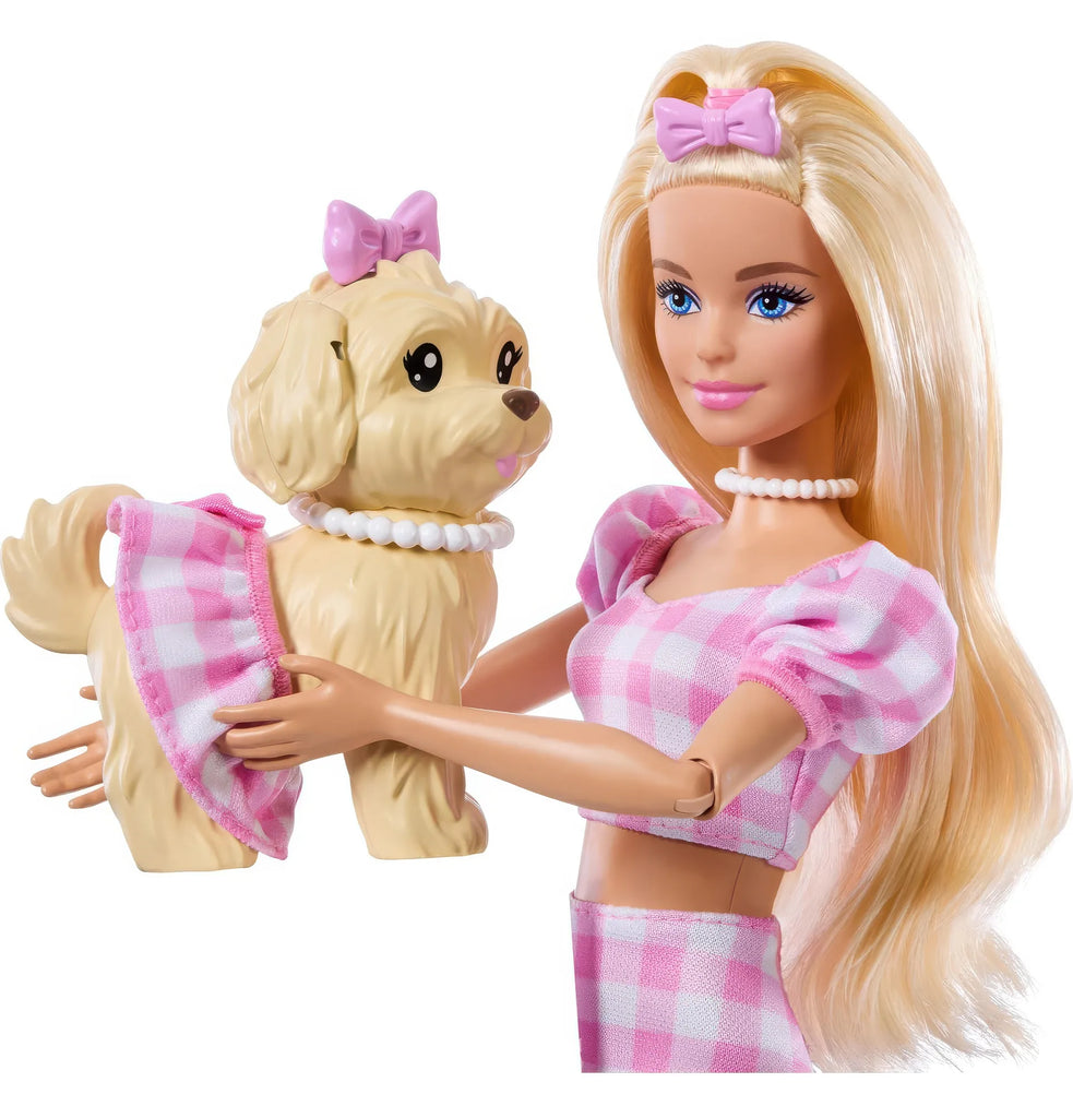 Barbie Twinning Looks Doll with Dog, Blonde