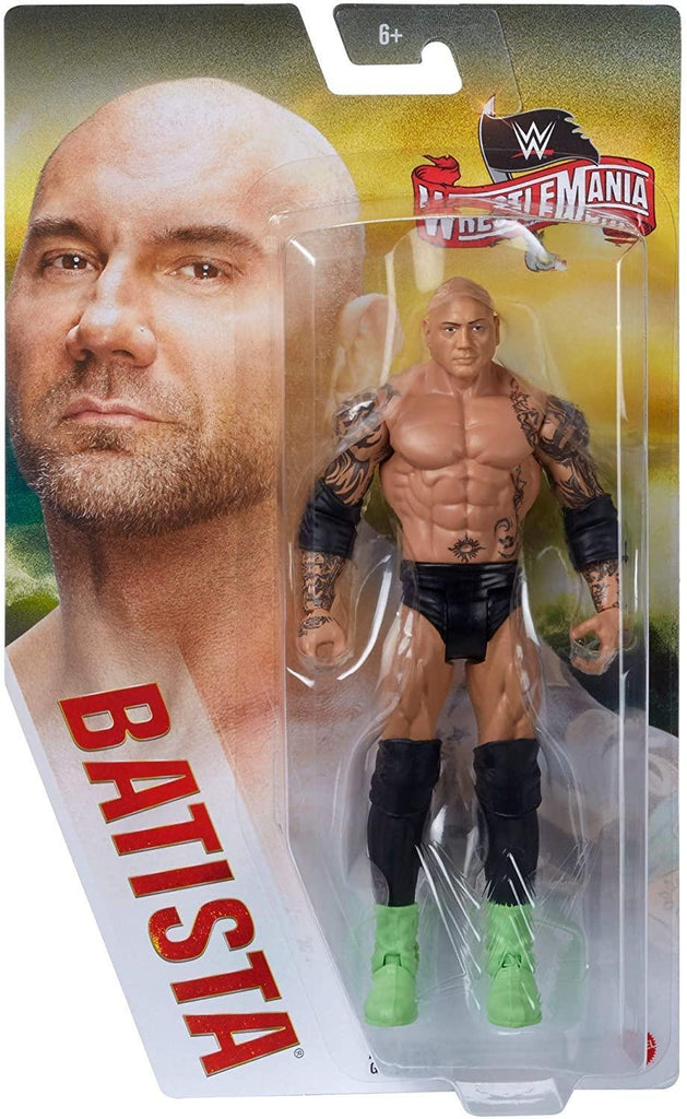 Batista WrestleMania 36 Mattel Action Figure - TOYBOX Toy Shop