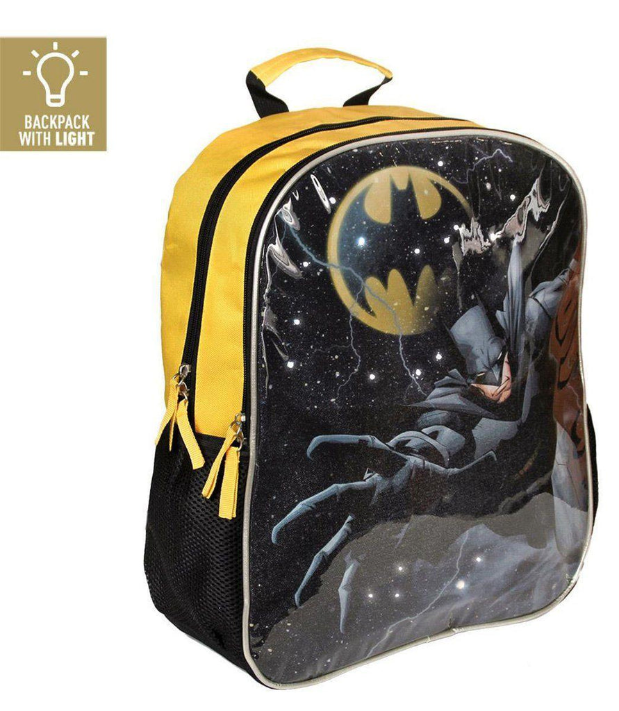 Batman Backpack 41 cm With LED Lights - TOYBOX Toy Shop