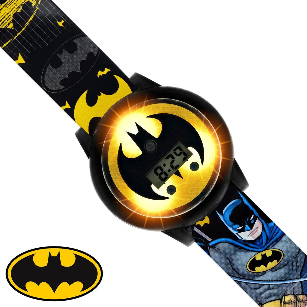 Batman Light Spinning Case Interactive Kids' Watch - TOYBOX