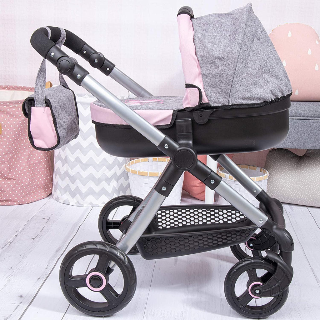 Bayer Design Doll's Pram Style with Attachable Doll Bag - TOYBOX Toy Shop