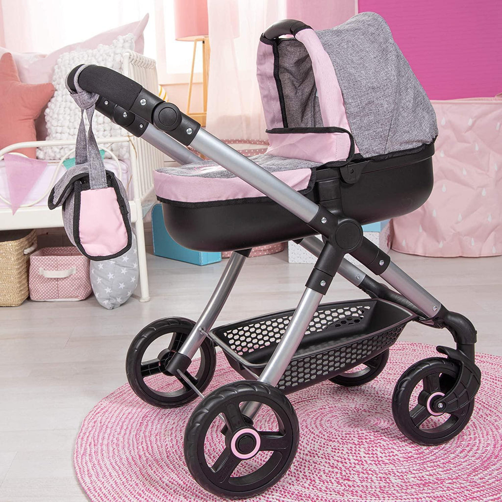 Bayer Design Doll's Pram Style with Attachable Doll Bag - TOYBOX Toy Shop