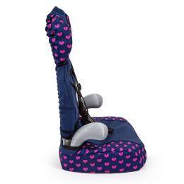 Bayer Doll Car Booster Seat - Pink Hearts/Unicorn - TOYBOX Toy Shop
