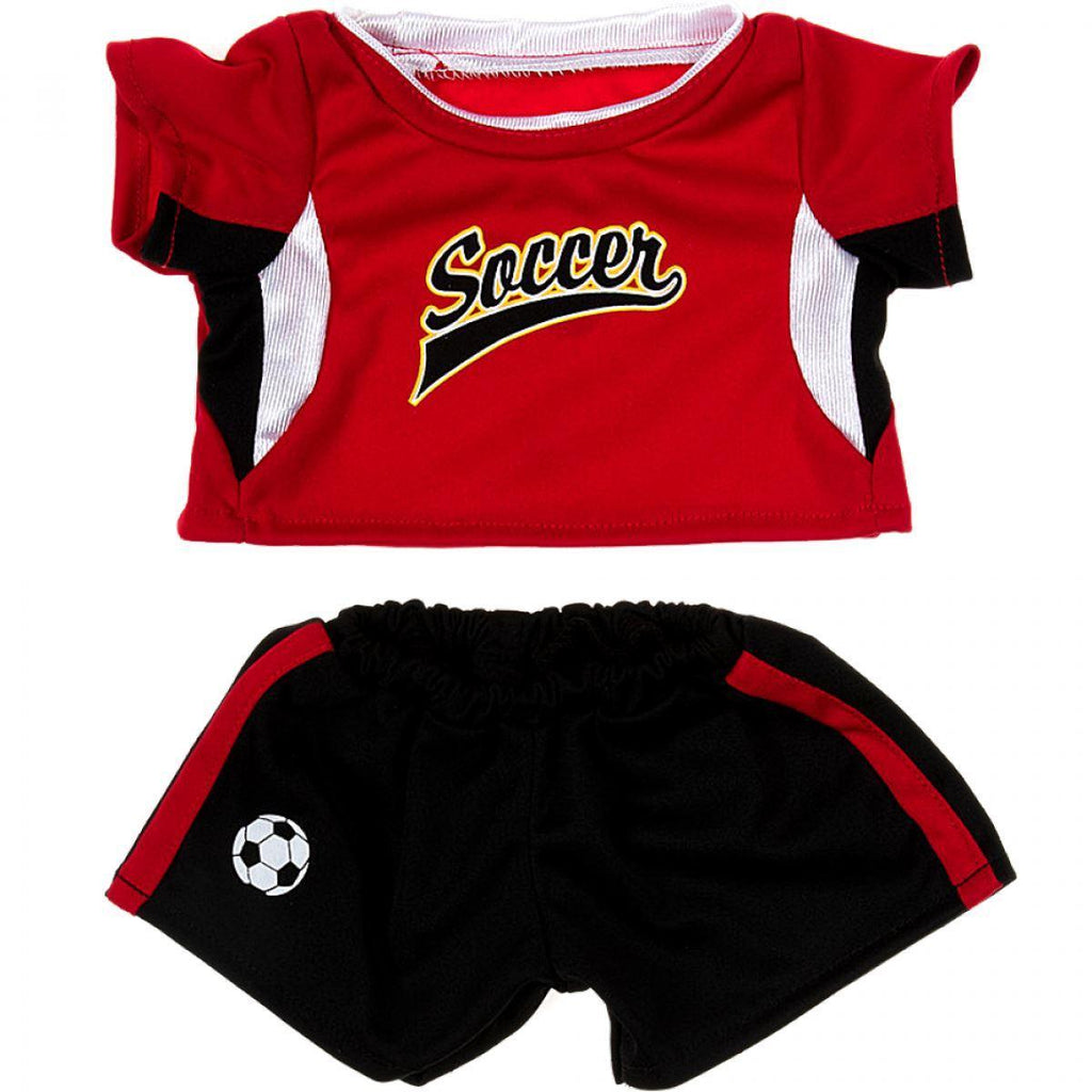 Be My Bear 20098 Red Football Kit Outfit For Doll 40cm - TOYBOX