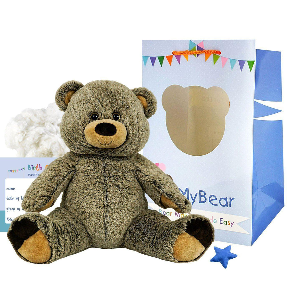 Be My Bear Griz Grizzly Bear 40cm Soft Toy - TOYBOX Toy Shop