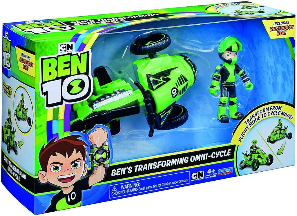 Ben 10 BEN48000 Flair Ben's Transforming Omi-Cycle - TOYBOX