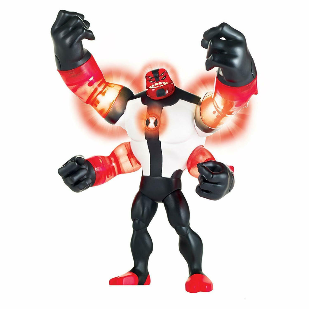 Ben 10 Deluxe Power Up Four Arms Action Figure Light & Sounds - TOYBOX Toy Shop