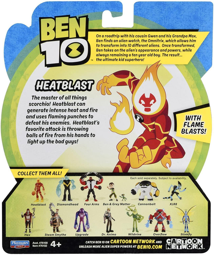 Ben 10 Heatblast Action Figure - TOYBOX Toy Shop