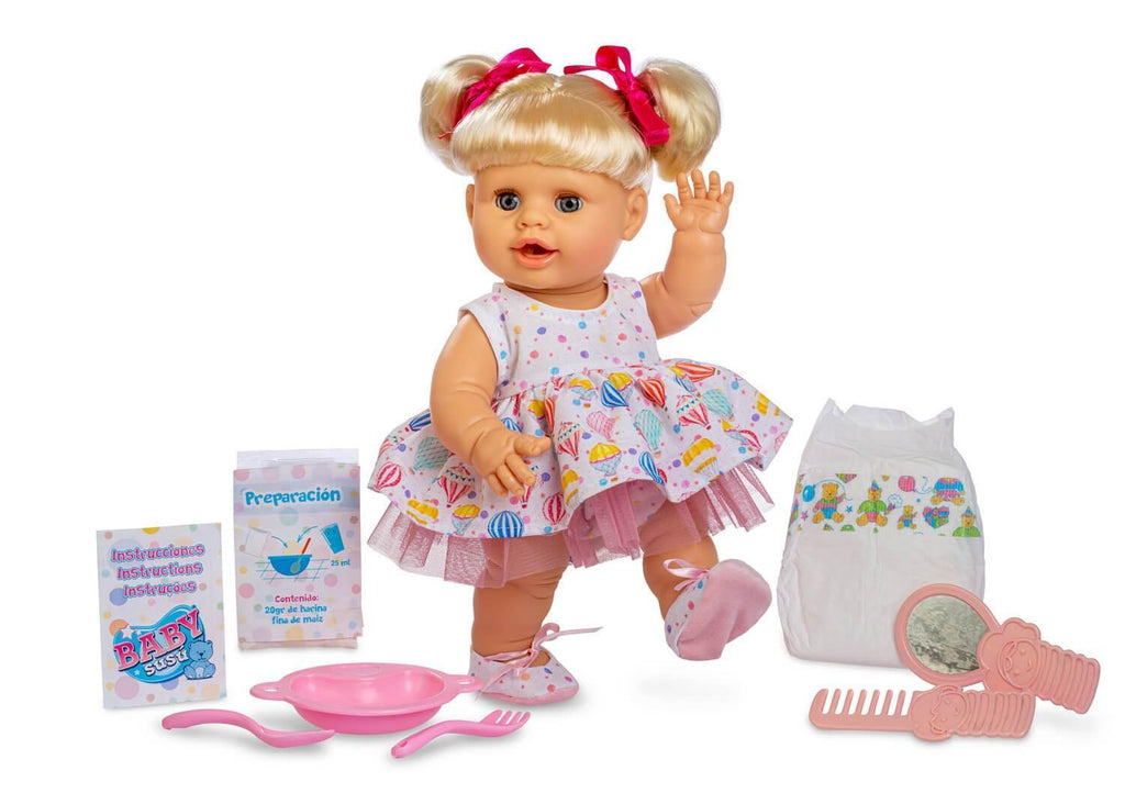 Berjuan 6008 Baby Susu Interactive Sister Doll 40cm - TOYBOX Toy Shop
