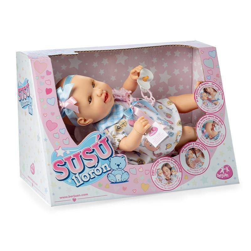 Berjuan 6121 Baby Susu Lloron Doll 38cm - TOYBOX Toy Shop