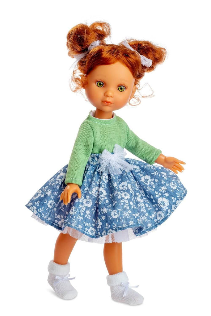 Berjuan 824 Eva Doll 34cm - Green - TOYBOX Toy Shop