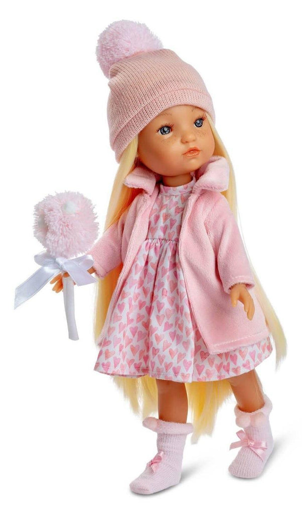 Berjuan 851 Fashion Girl 34cm Doll - Pink - TOYBOX Toy Shop