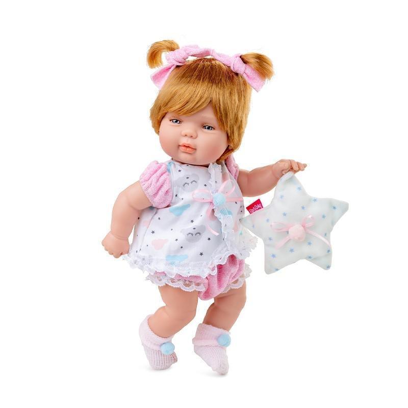 Berjuan Doll 0490 Baby Smile 30cm Pink - TOYBOX Toy Shop