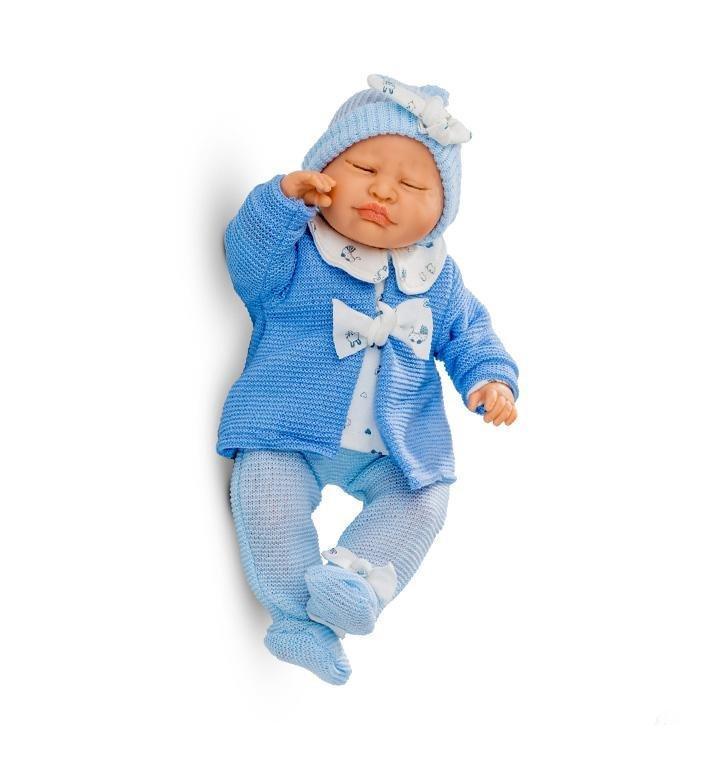 Berjuan Doll 0901 Baby Dormilon 40cm Blue - TOYBOX Toy Shop