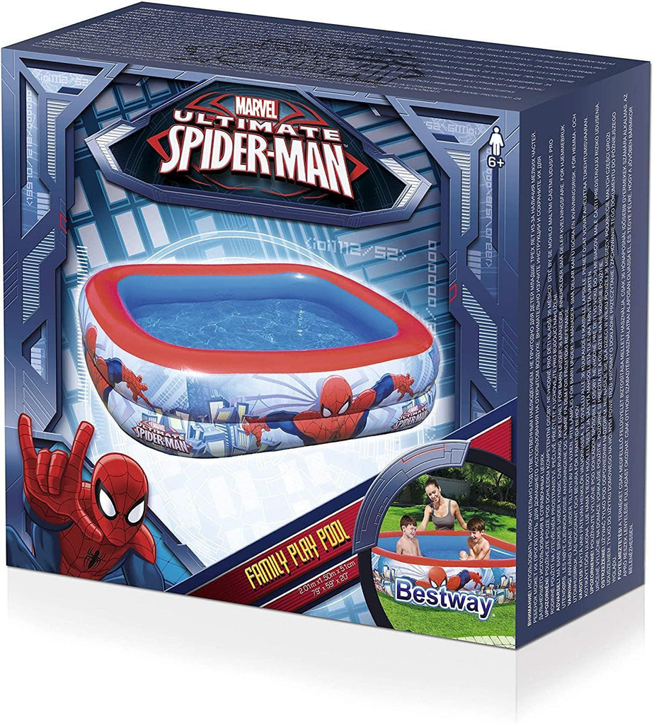 Bestway Spiderman Play Above Ground Pool - TOYBOX