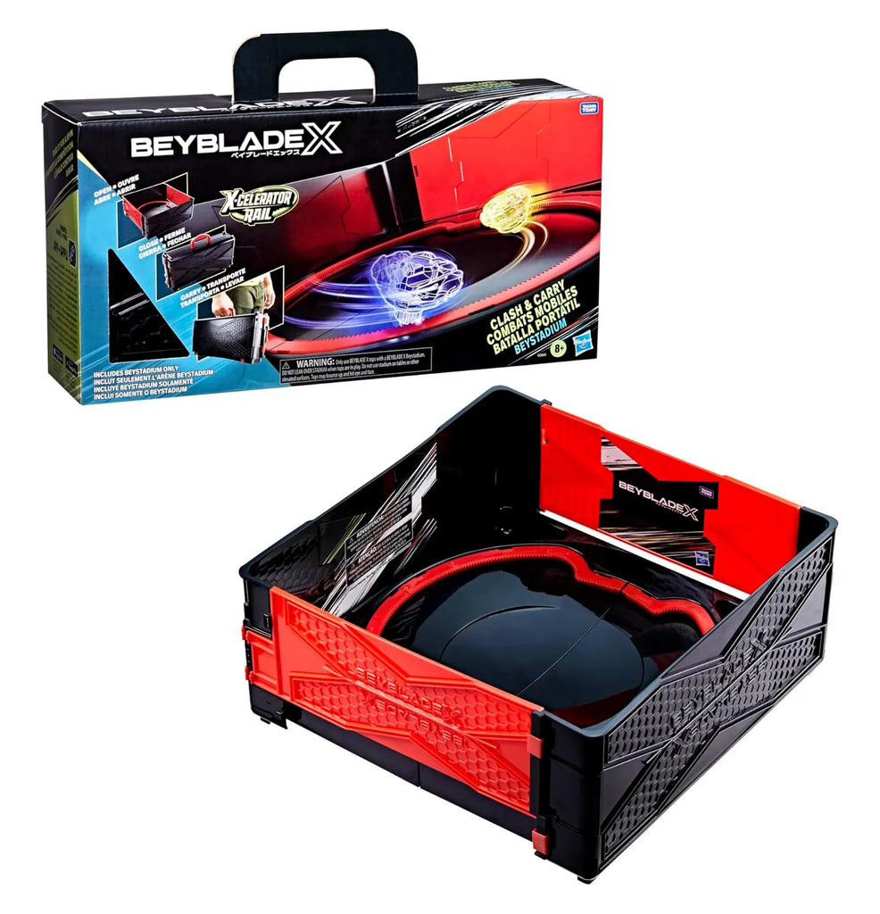 Beyblade X Playset Clash and Carry Beystadium