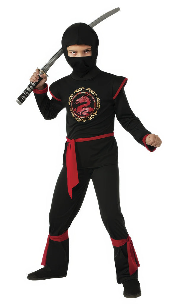 BLACK DRAGON NINJA Costume - TOYBOX Toy Shop
