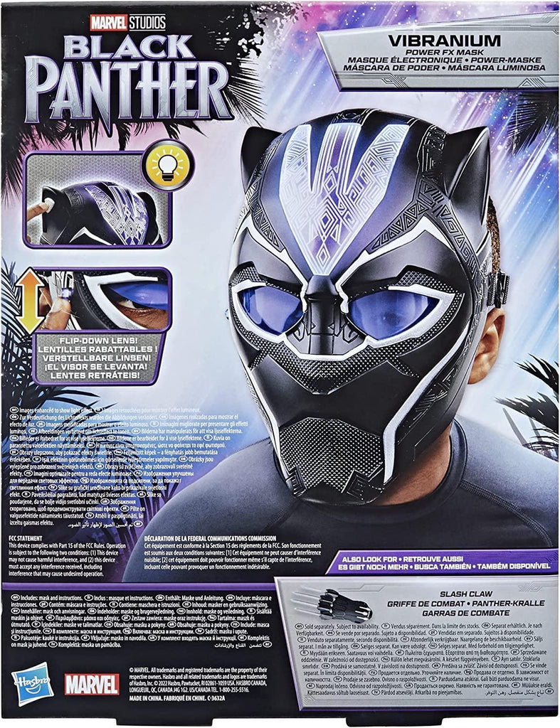 Black Panther Legacy Black Panther Vibranium Power FX Mask - TOYBOX Toy Shop