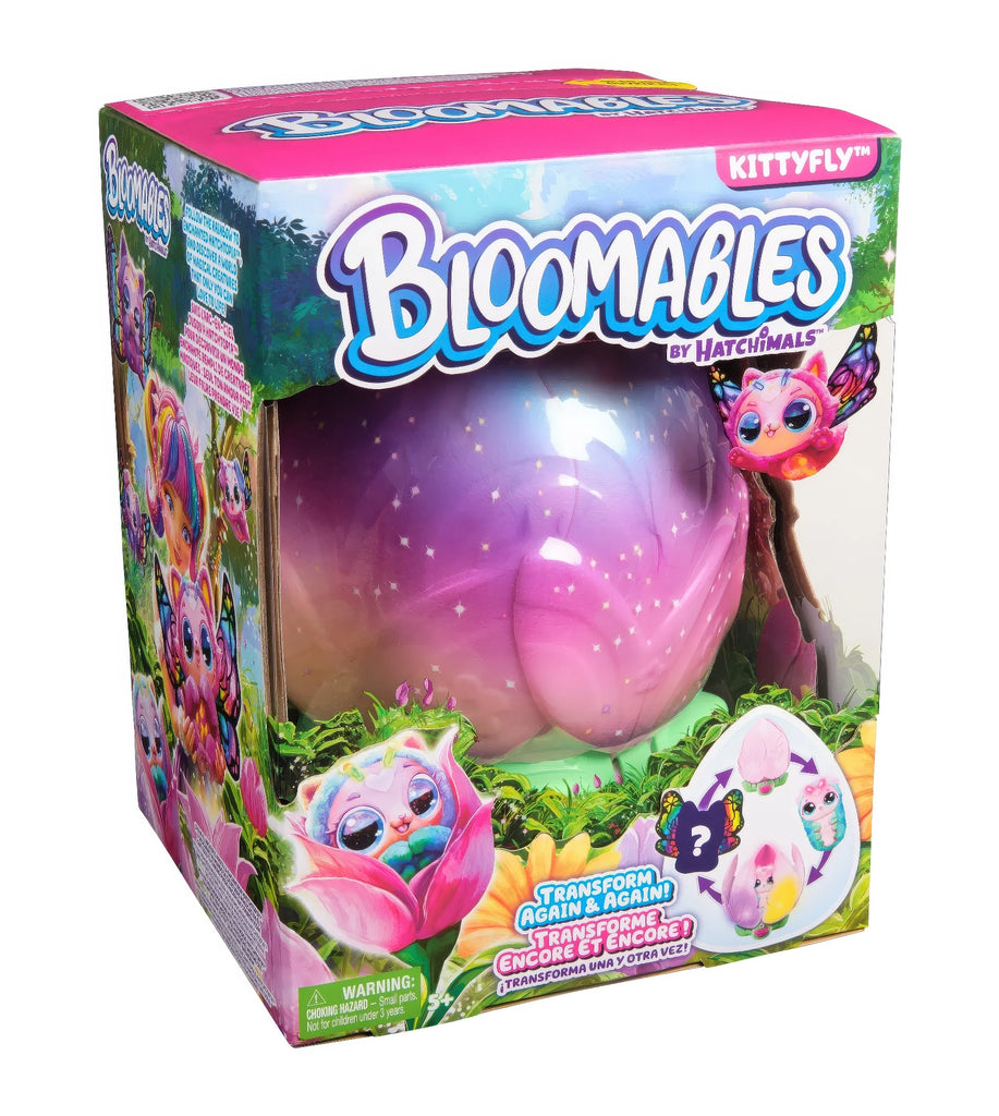 Bloomables By Hatchimals Kittyfly Surprise Interactive Plush Pet