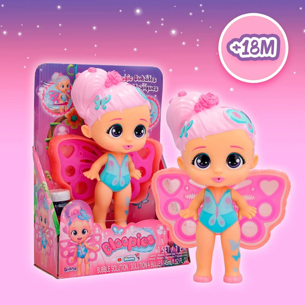 BLOOPIES Magic Bubbles Doll Diana - TOYBOX Toy Shop
