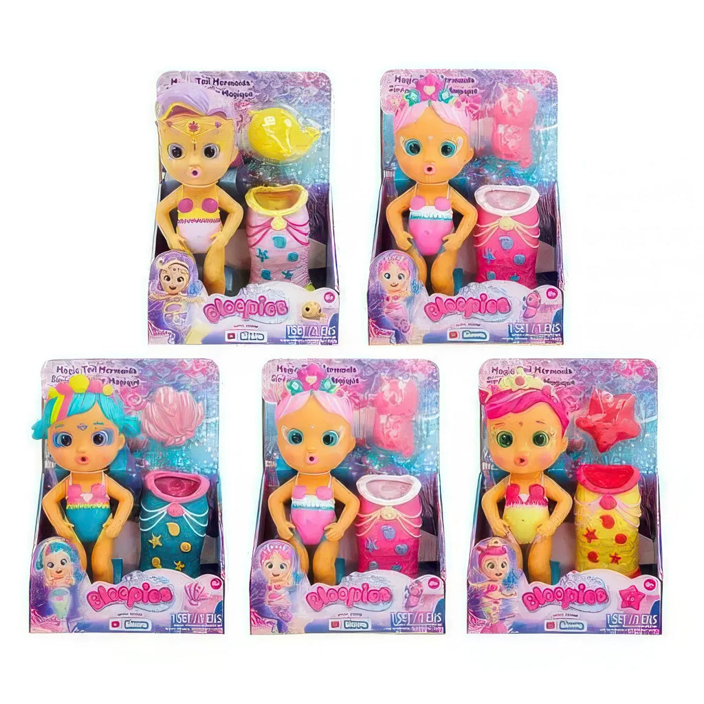BLOOPIES Magic Tail Mermaids Mermaid Dolls - Assorted - TOYBOX Toy Shop