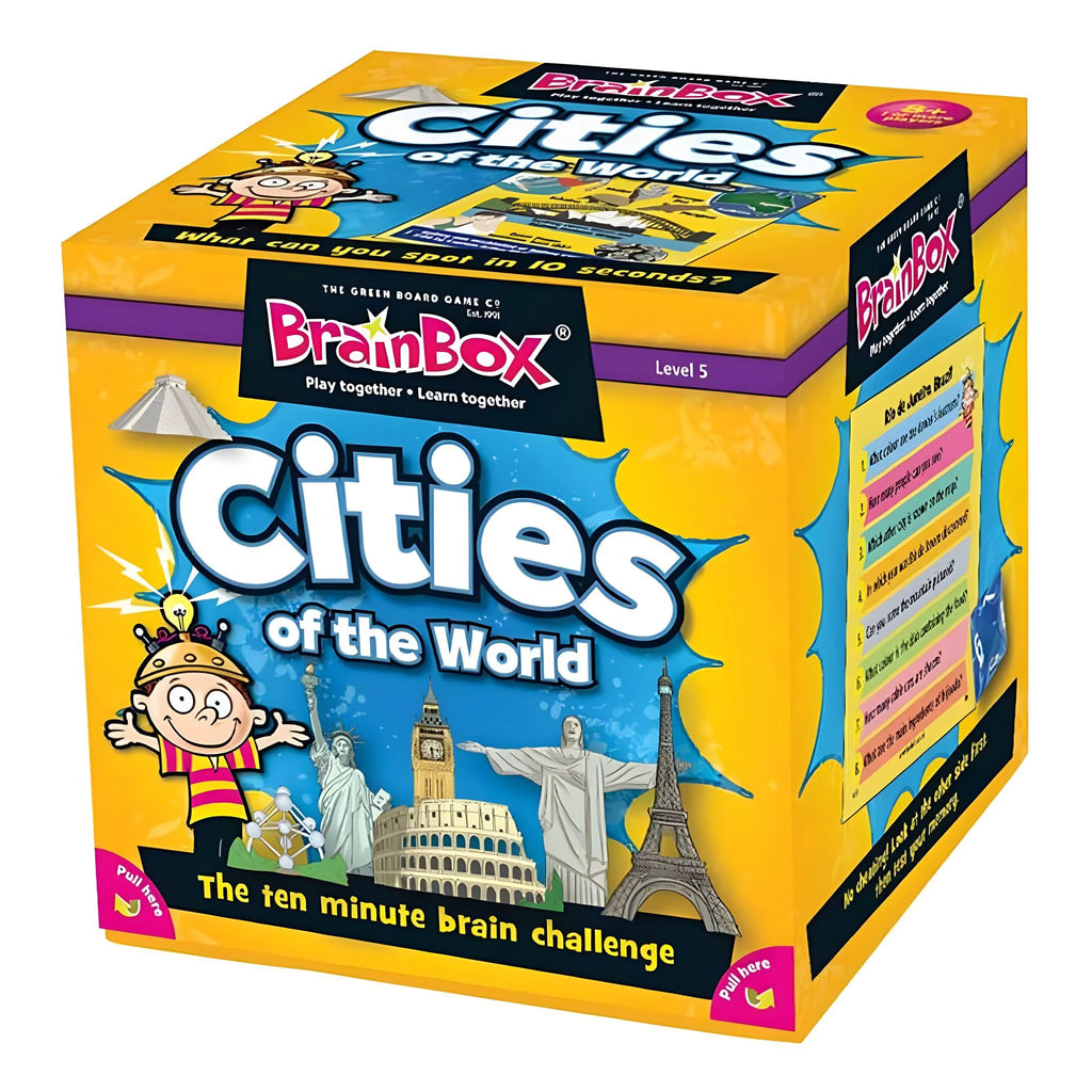 BrainBox Cities of The World Memory Game - TOYBOX Toy Shop