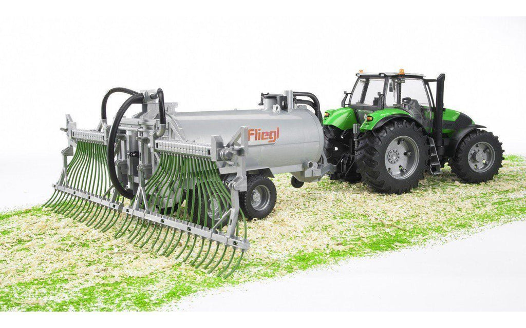 BRUDER 02020 Fliegl Tanker with Spread Tubes - TOYBOX