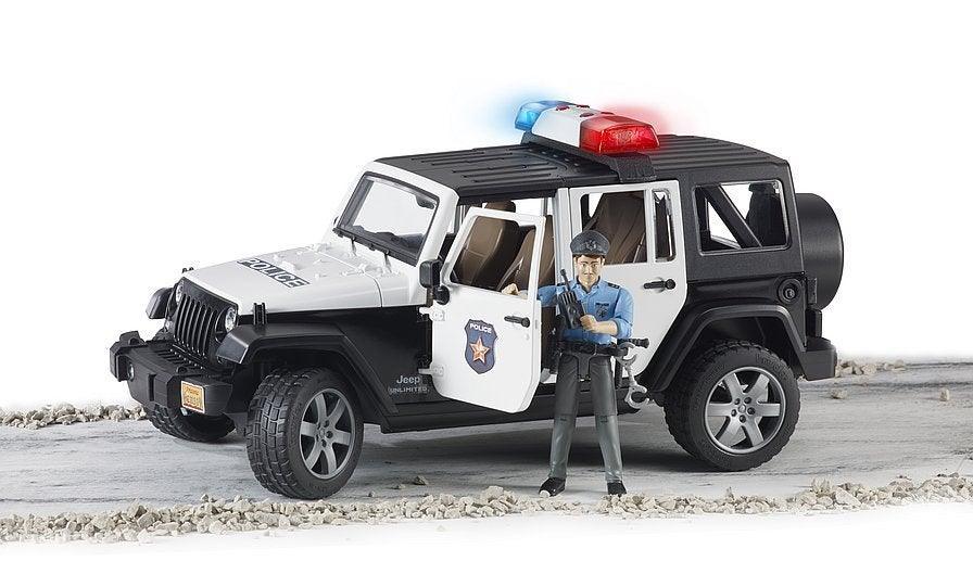 BRUDER Police Jeep Wrangler Rubicon Unlimited - TOYBOX Toy Shop