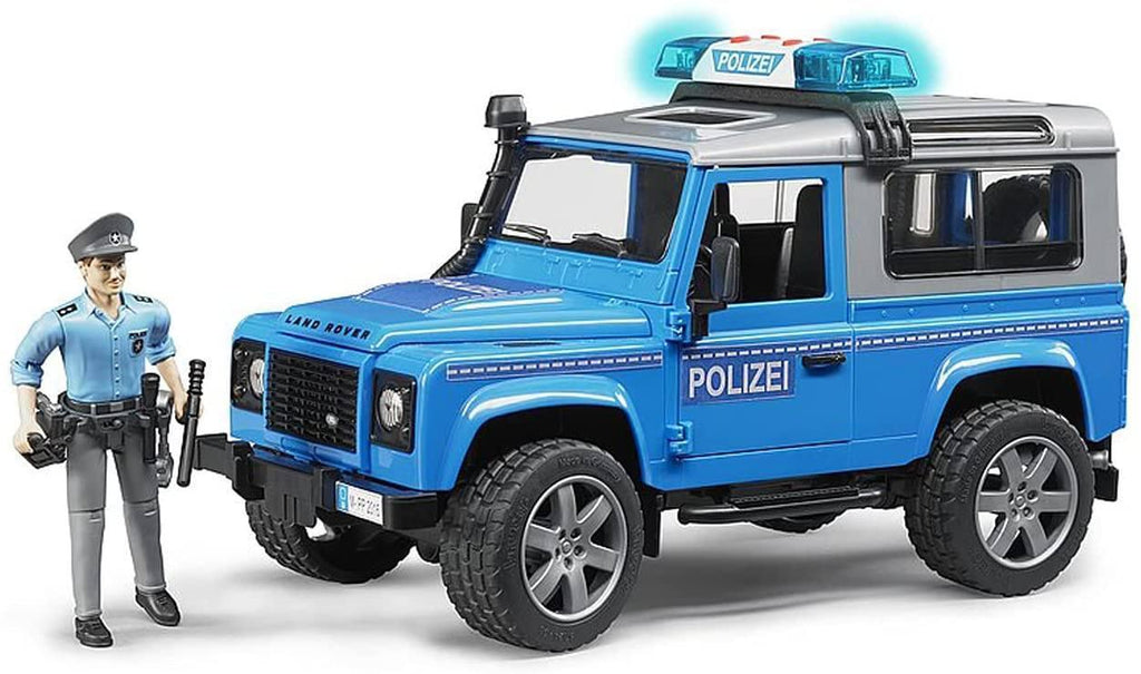 BRUDER 02597 Land Rover Police Truck - TOYBOX Toy Shop