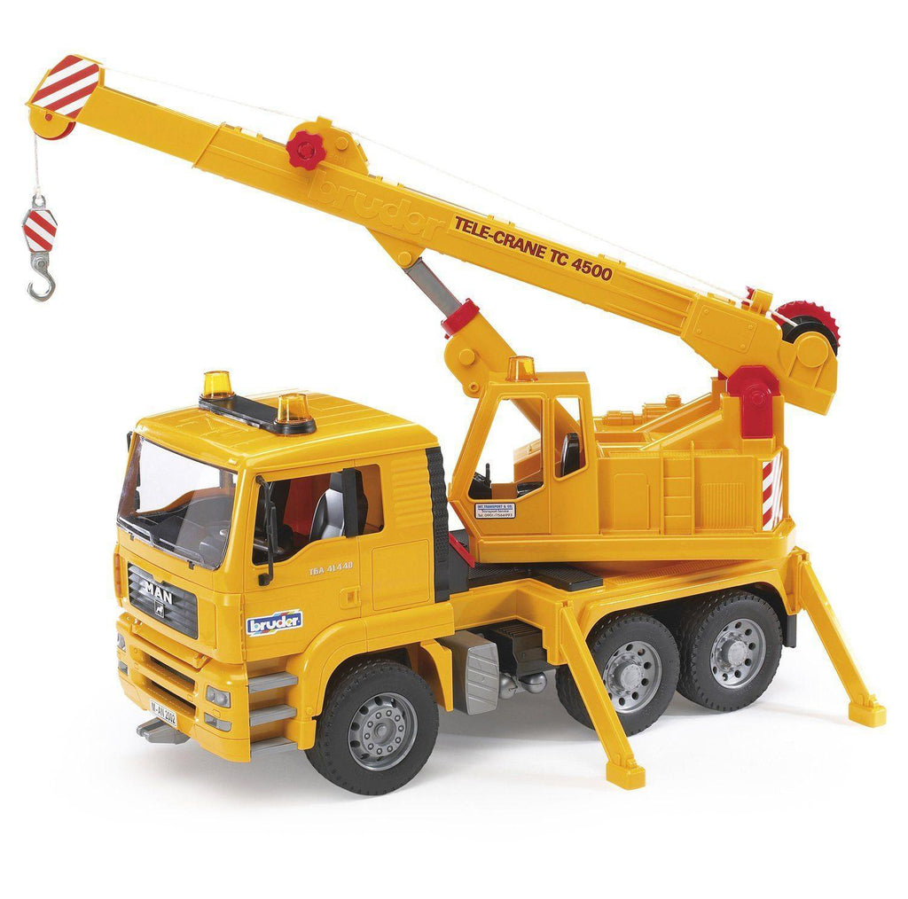 BRUDER 02754 Tele-Crane TC 4500 Crane Truck Vehicle - TOYBOX Toy Shop