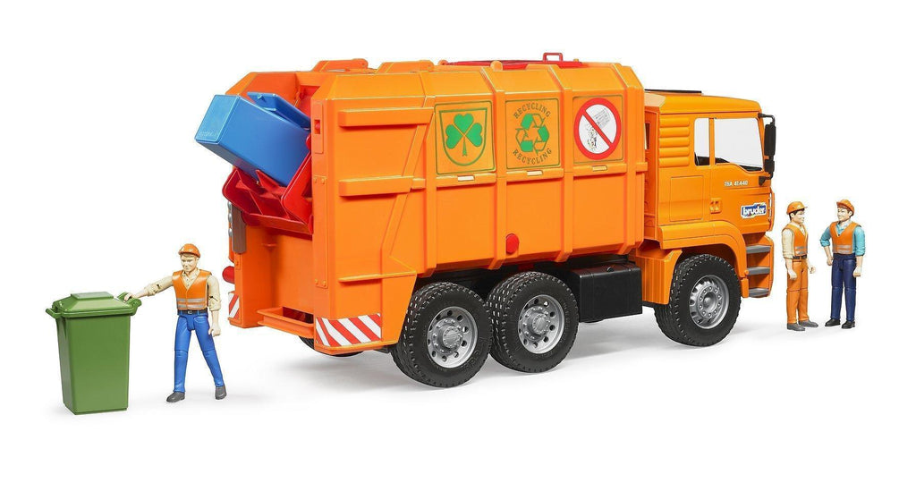BRUDER 02760 MAN TGA Garbage Truck - TOYBOX Toy Shop