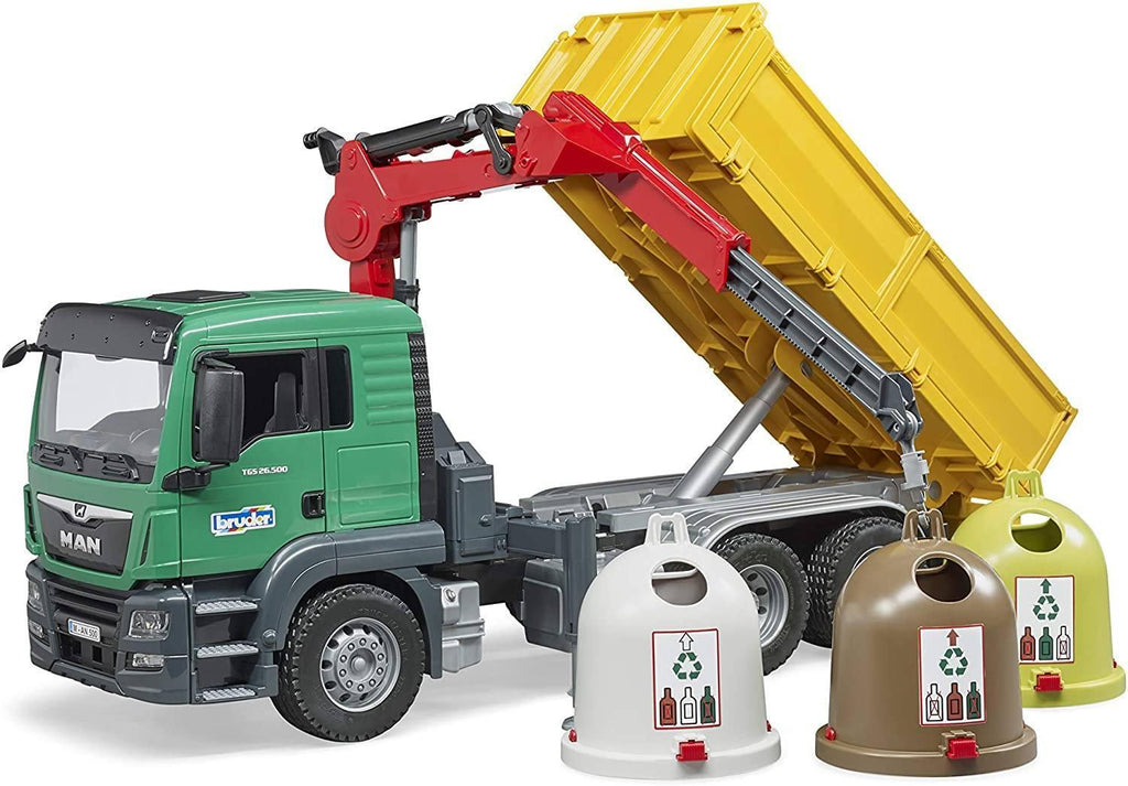 BRUDER 03753 MAN TGS Truck with Loading Crane - TOYBOX