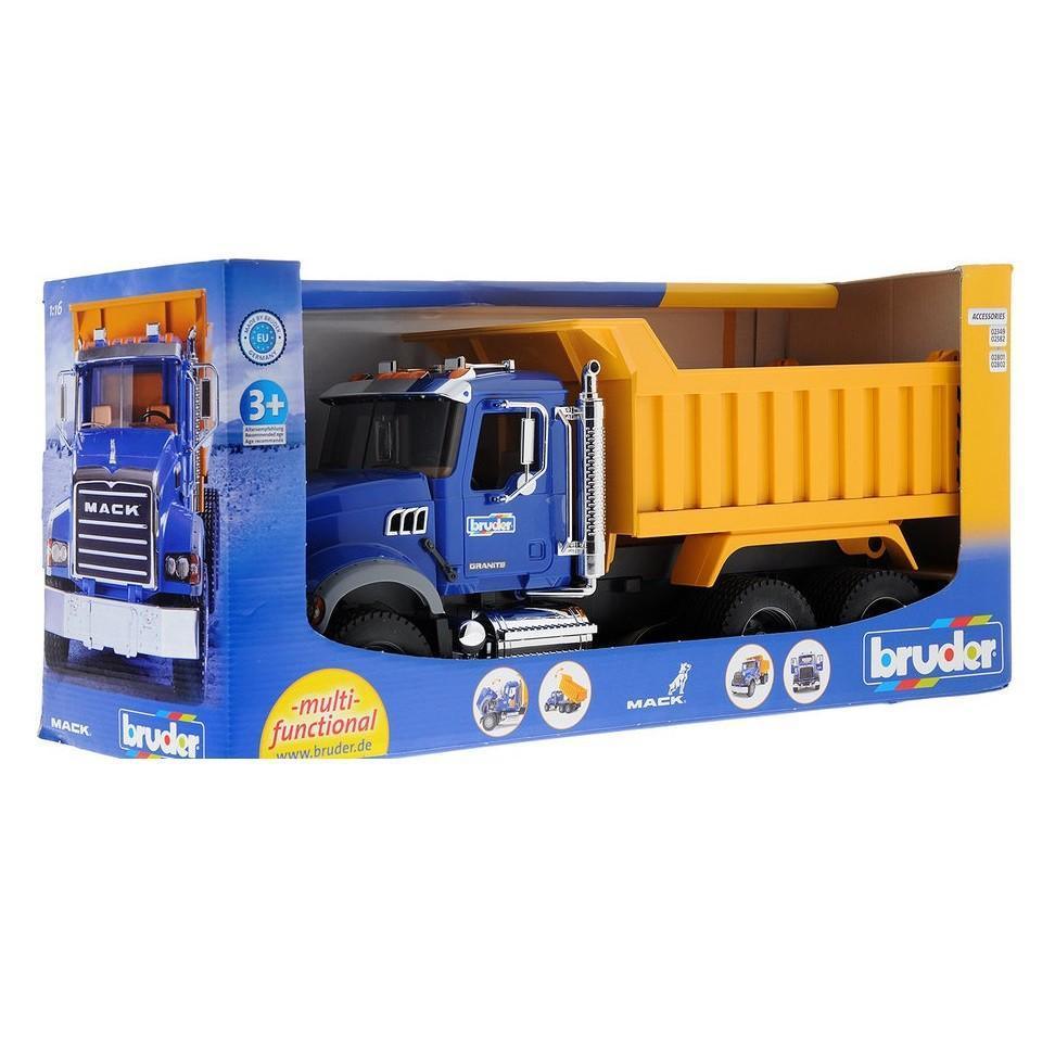 BRUDER 2815 MACK Granite Dump Truck - TOYBOX Toy Shop