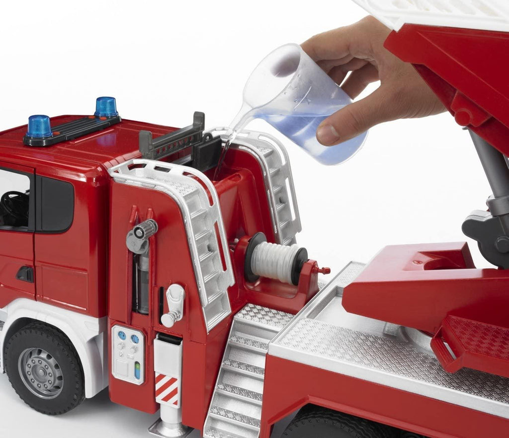 BRUDER 3590 Scania Fire Engine with Water Pump - TOYBOX Toy Shop