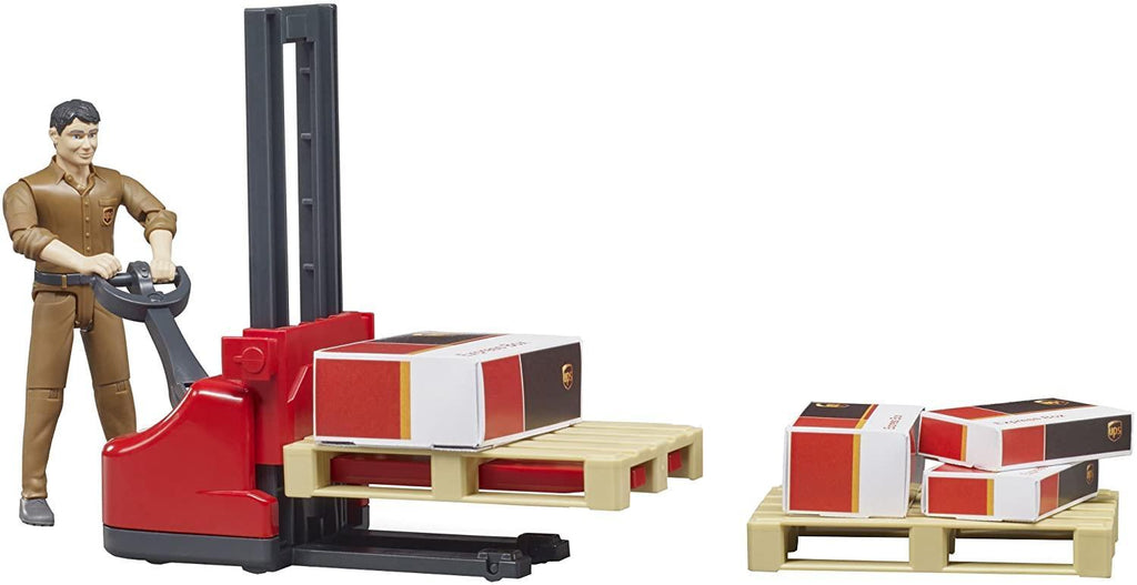 BRUDER 62210 Bruder Figure Set UPS Logistics - TOYBOX Toy Shop