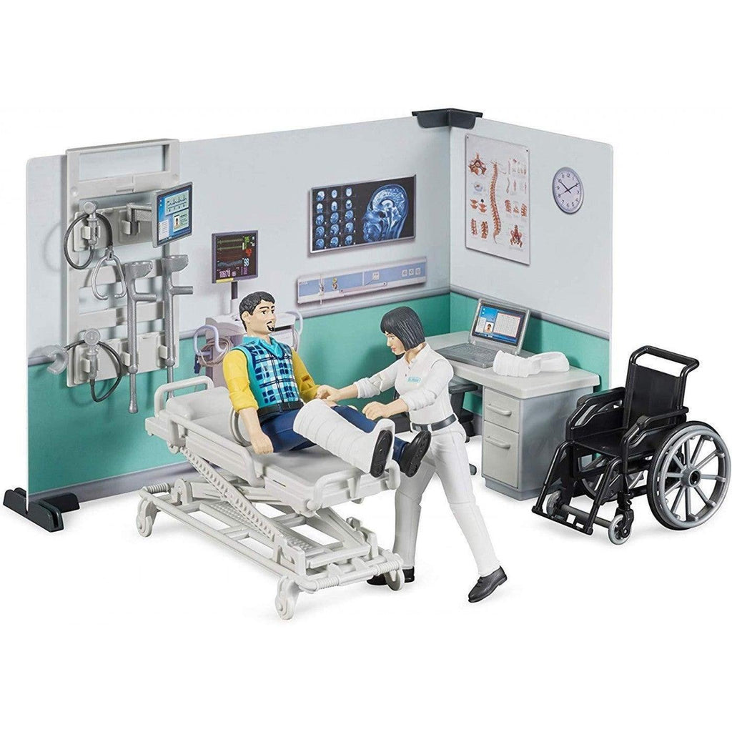 BRUDER 62730 Emergency Bworld Health Station - TOYBOX Toy Shop