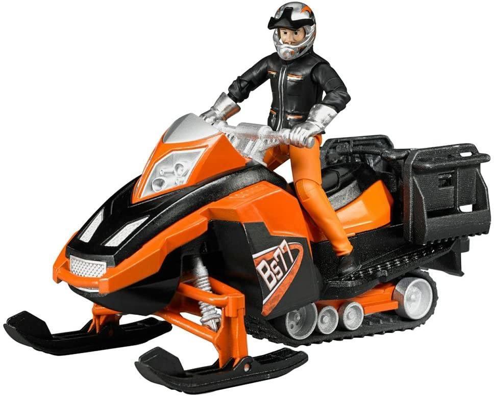 BRUDER Bworld Snowmobile With Driver And Accessories - TOYBOX