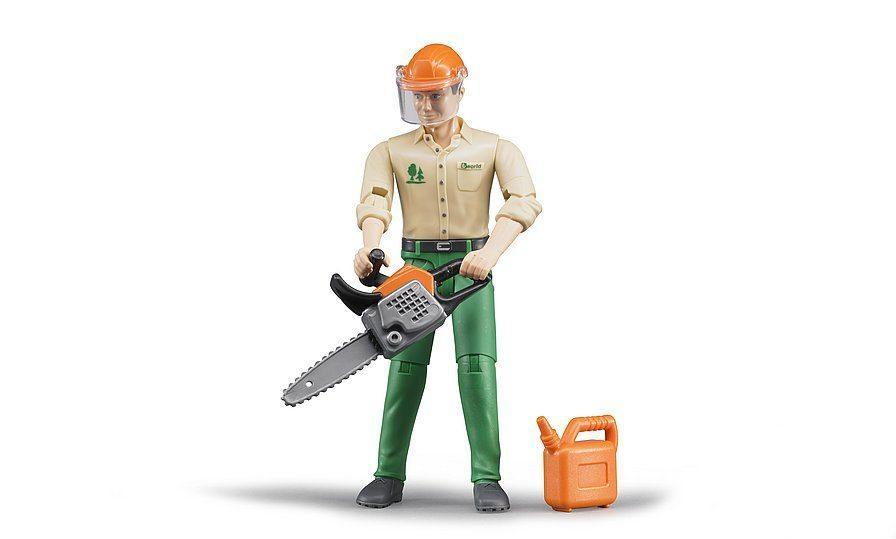 Bruder Forestry Worker with Accessories - TOYBOX Toy Shop