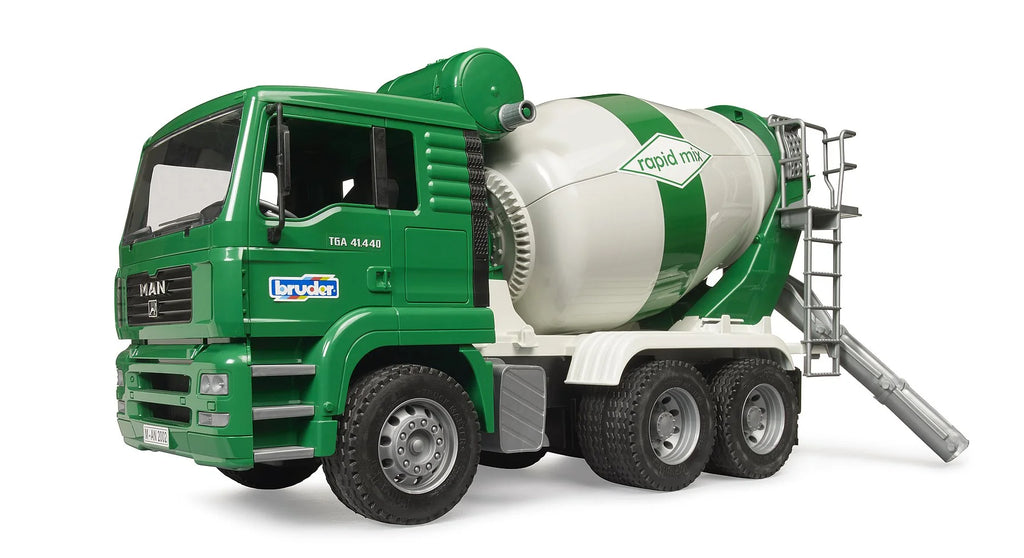 BRUDER MAN TGA Cement Mixer Truck - TOYBOX Toy Shop